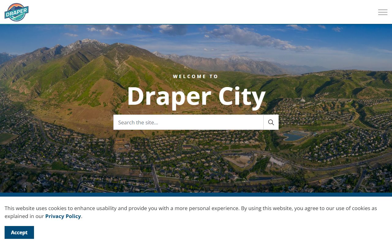 Draper City courts page for Draper warrant records and case lookup