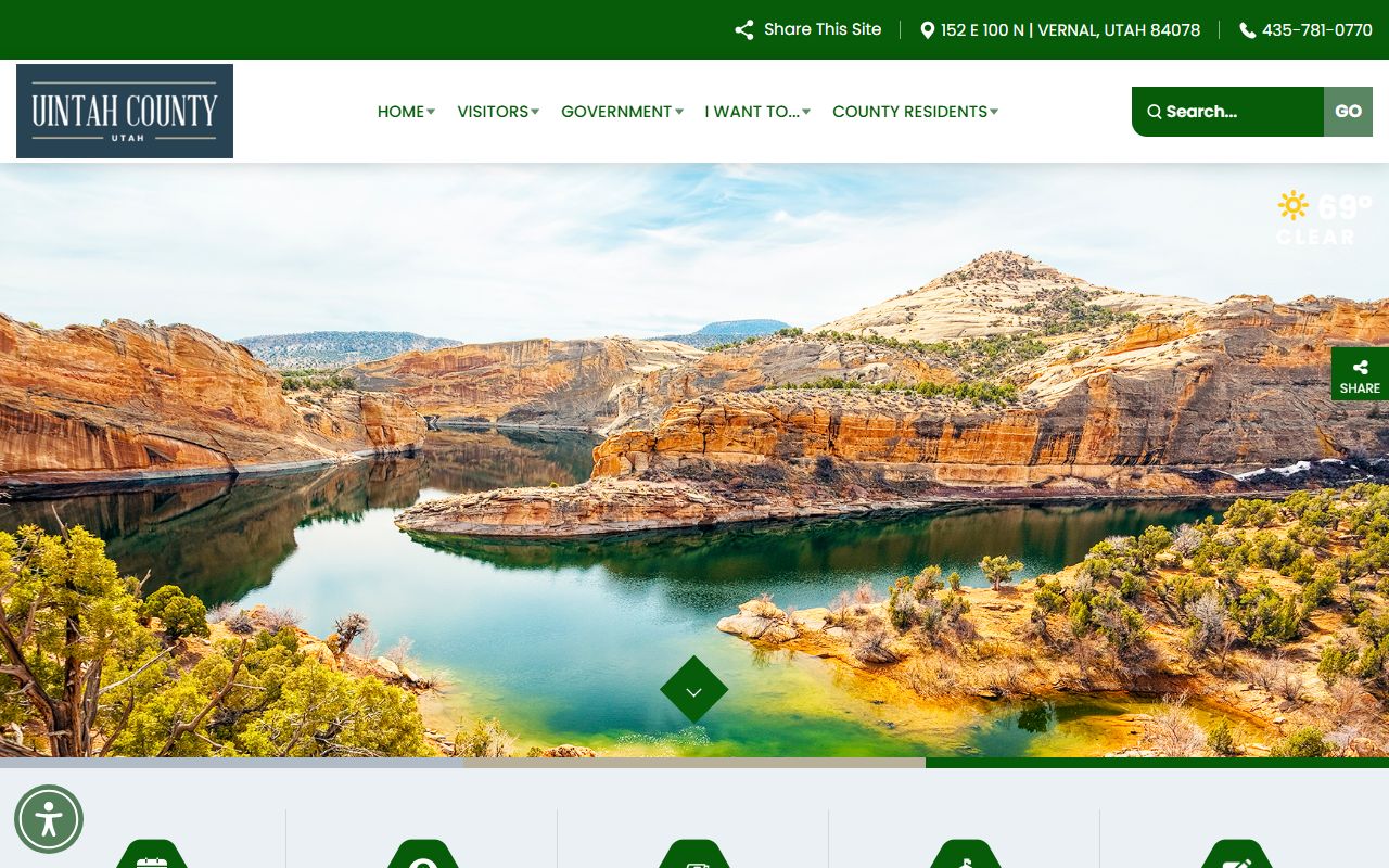 Uintah County official website for sheriff warrant records in Vernal Utah